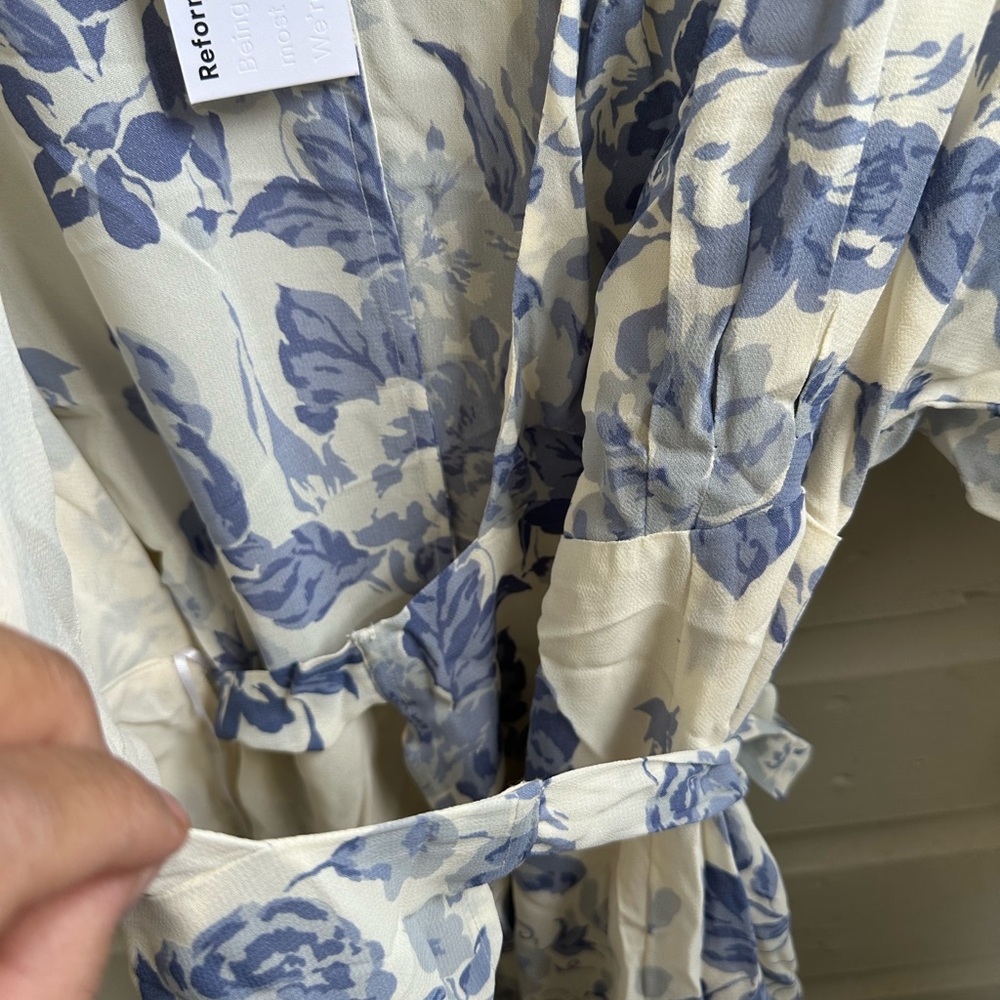 Reformation Floral Wrap Maxi Dress - Picture 5 of 7